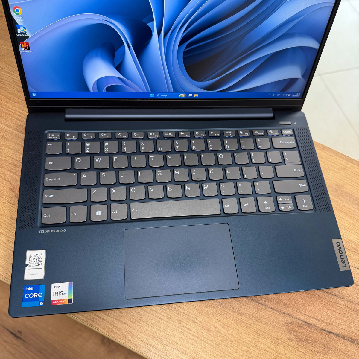 Ультрабук Lenovo IdeaPad 5 14ITL05/ 14" FullHD, IPS/ Intel Core i5 1135G7 (4 ядра/ 8 потоків)/ Intel Iris Xe/ 8 GB/ 256 GB NVME (Б/В) Ультрабук Lenovo IdeaPad 5 14ITL05/ 14" FullHD, IPS/ Intel Core i5 1135G7 (4 ядра/ 8 потоків)/ Intel Iris Xe/ 8 GB/ 256 GB NVME (Б/В)