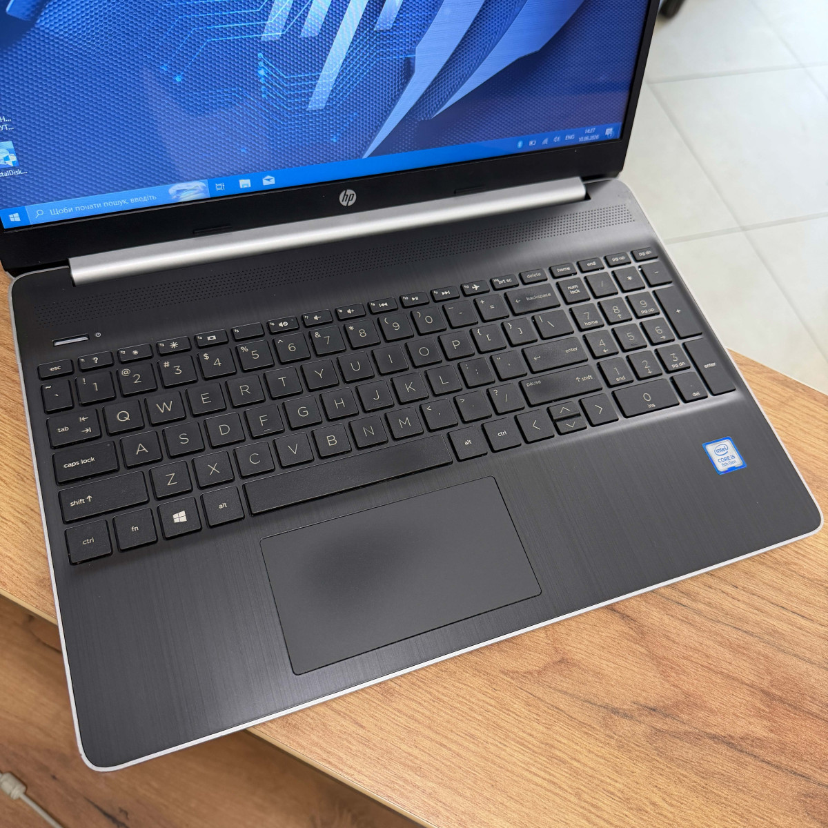 Сенсорний ультрабук HP 15-dy0013dx / 15.6" HD/ Intel Core i5 8265U (4 ядра/ 8 потоків)/ Intel UHD 620/ 16 GB/ 256 GB NVME (Б/В)
