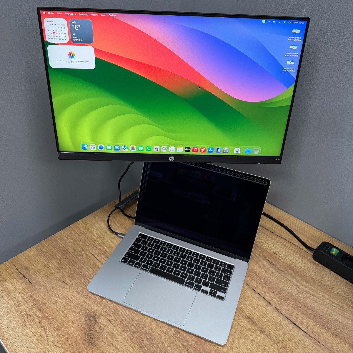 УЦІНКА! Ноутбук Apple MacBook Air 15" M3 ( A3114, 2024)/ 15.3" (2880×1864) Liquid Retina/ Apple M3 (8-ядерний)/ 16 GB/ 512 GB SSD (Б\В)