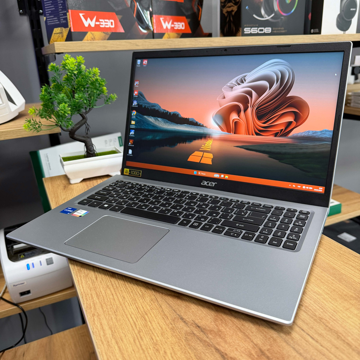 Ультрабук Acer Aspire 3 A315-58/ 15.6" FullHD, IPS/ Intel Core i5 1135G7 (4 ядра/ 8 потоків)/ Intel Iris Xe/ 12 GB/ 256 GB SSD NVME (Б/В)