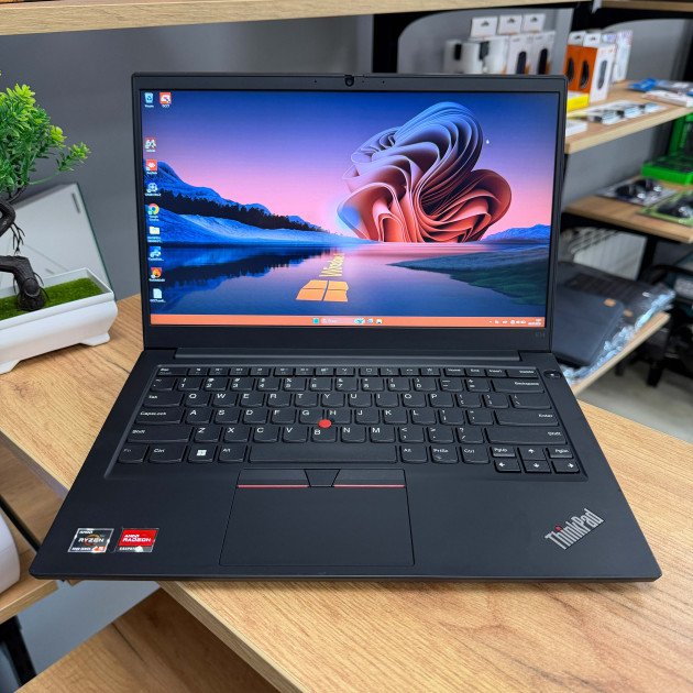 Ультрабук Lenovo ThinkPad E14 Gen 3/ 14" FullHD/ AMD Ryzen 5 5500U (6 ядер/ 12 потоків)/ AMD Radeon RX Vega 7/ 16 GB/ 256 GB SSD NVME (Б/В)