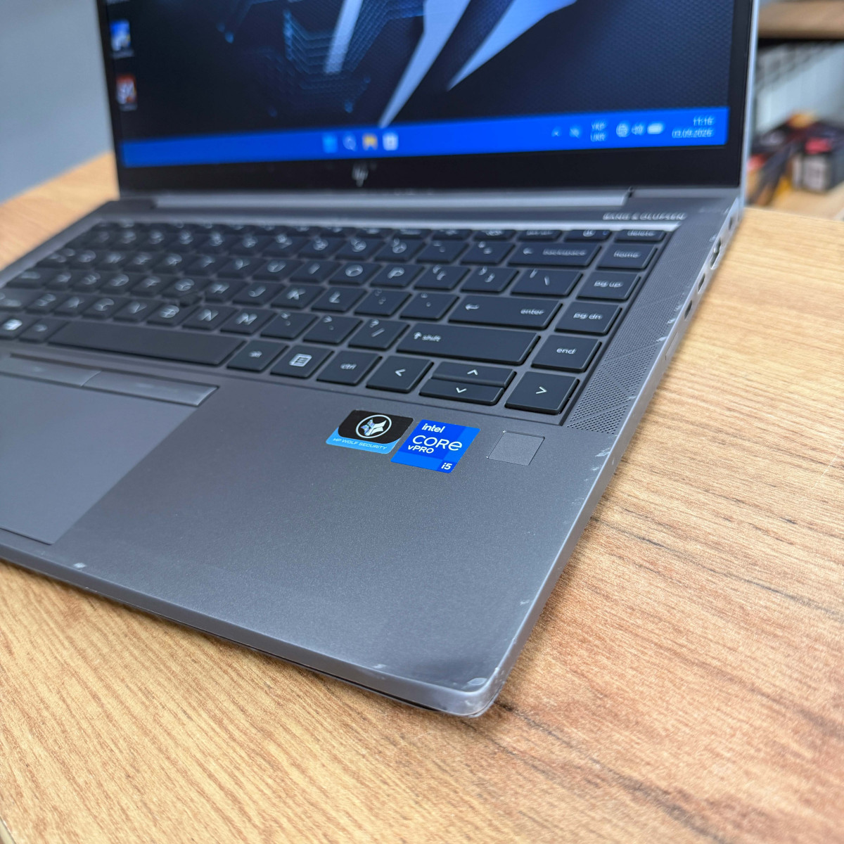 УЦІНКА! Ноутбук HP ZBook Firefly 14 G8/ 14" FullHD, IPS/ Intel Core i5 1145G7 (4 ядра/ 8 потоків)/ Intel Iris Xe/ 8 GB/ 256 GB SSD NVME (Б\В)