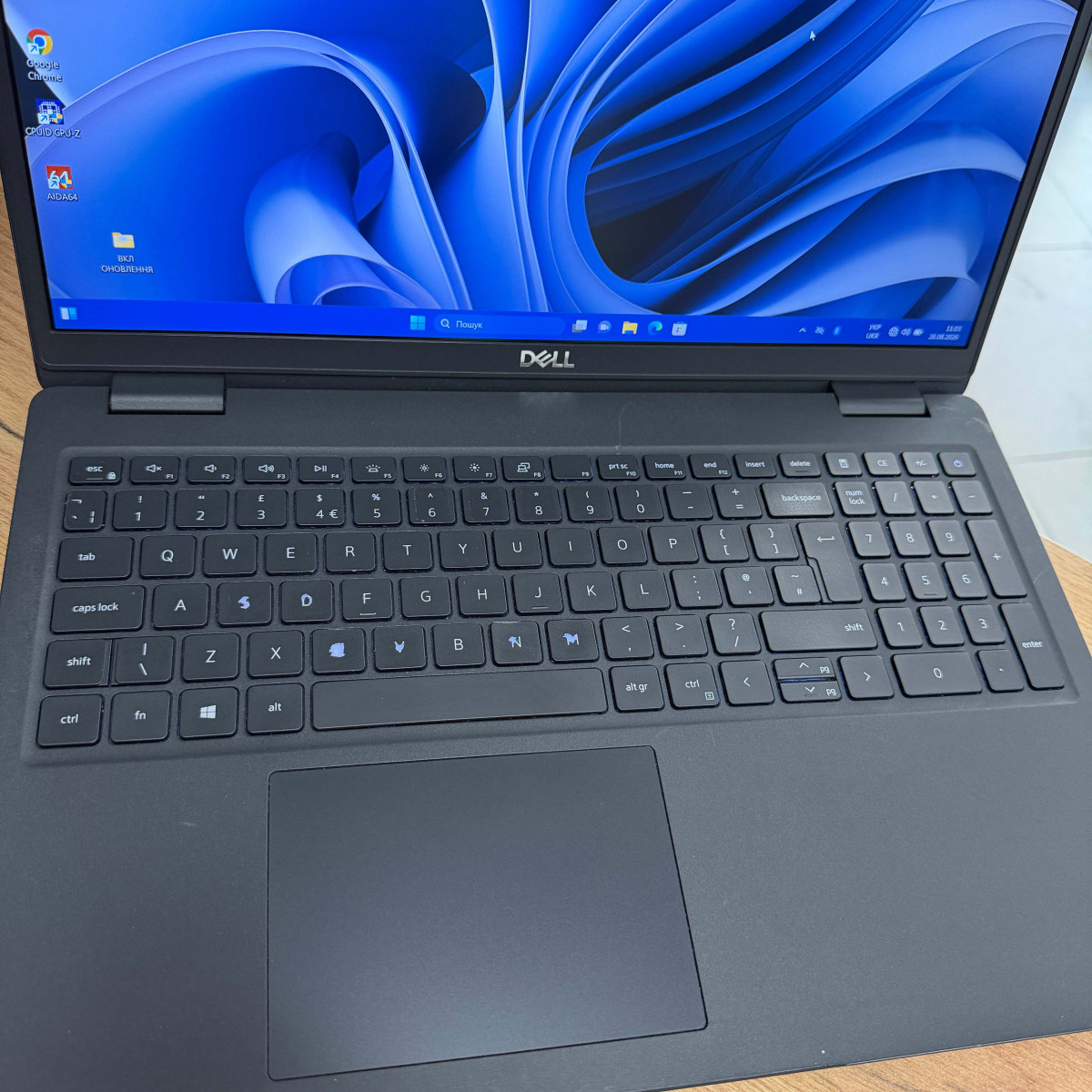 Ноутбук Dell Latitude 3520/ 15.6" FullHD, IPS/ Intel Core i5 1135G7 (4 ядра/ 8 потоків)/ Intel Iris Xe/ 8 GB/ 256 GB SSD NVME (Б/В) 