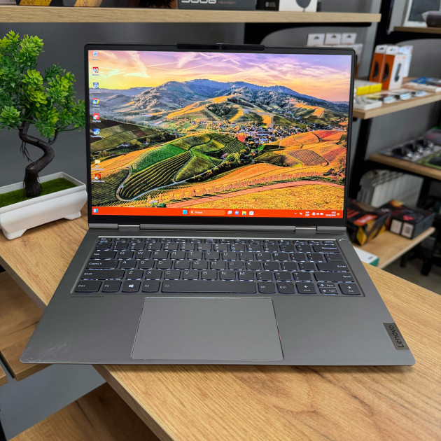 Ультрабук Lenovo ThinkBook 14p G2 ACH/ 14" 2K (2240x1400), IPS 16:10/ AMD Ryzen 7 5800H (8 ядер/ 16 потоків)/ AMD Radeon RX Vega 8/ 16 GB/ 512 GB SSD NVME (Б/В)