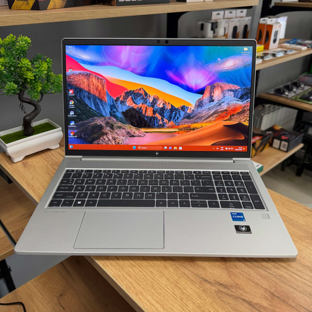 Ноутбук HP EliteBook 650 G9/ 15.6" FullHD, IPS/ Intel Core i5 1235U (10 ядер/ 12 потоків)/ Intel UHD/ 16 GB/ 512 GB SSD NVME (Б/В)