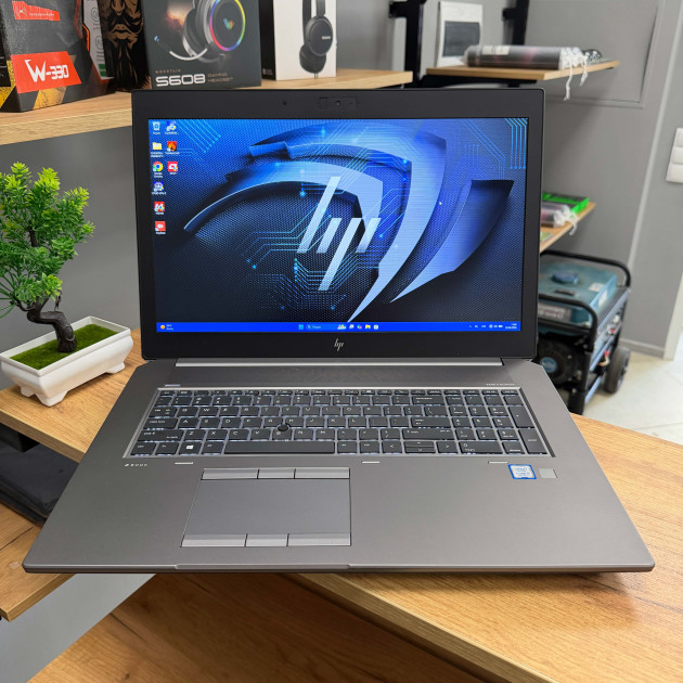 Ноутбук HP ZBook 17 G6/ 17.3" FullHD, IPS/ Intel Core i5 9400H (4 ядра/ 8 потоків, до 4.3 ГГц)/ NVIDIA Quadro T1000 (на 4 GB)/ 16 GB/ 256 GB SSD NVME (Б/В)