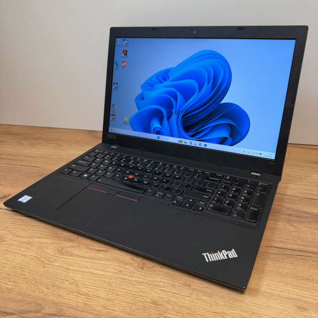 Ноутбук Lenovo ThinkPad L590/ 15.6" FullHD, IPS/ Intel Core i5 8365U (4 ядра/ 8 потоків)/ Intel UHD 620/ 8 GB/ 500 GB HDD (Б/В)