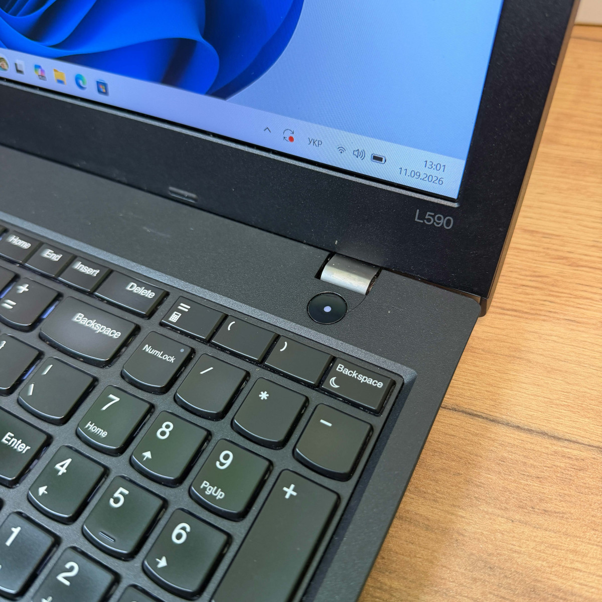 Ноутбук Lenovo ThinkPad L590/ 15.6" FullHD, IPS/ Intel Core i5 8365U (4 ядра/ 8 потоків)/ Intel UHD 620/ 8 GB/ 500 GB HDD (Б/В)