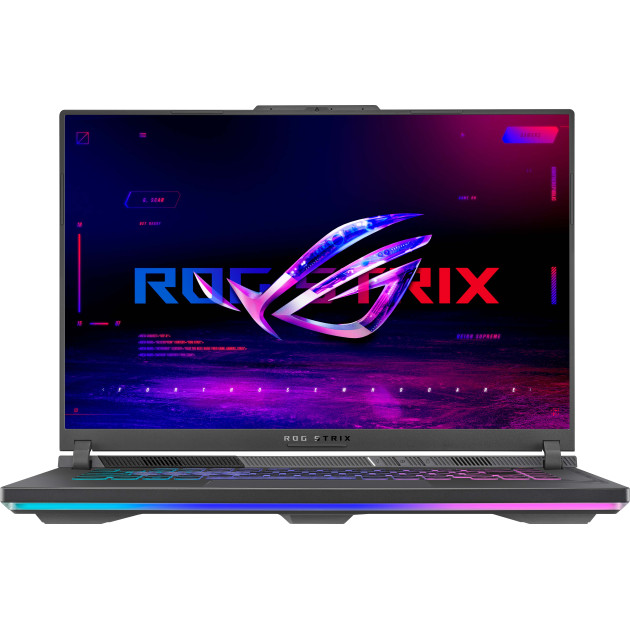 Ігровий ноутбук ASUS ROG Strix G16 G615JMR/ 16" FullHD, IPS 165 Гц 16:10/ Intel Core i7 14650HX (16 ядер/ 24 потоків, до 5.1 Ггц)/ NVIDIA GeForce RTX 5060 (на 8 GB)/ 16 GB DDR5/ 512 GB SSD NVME (Б/В)