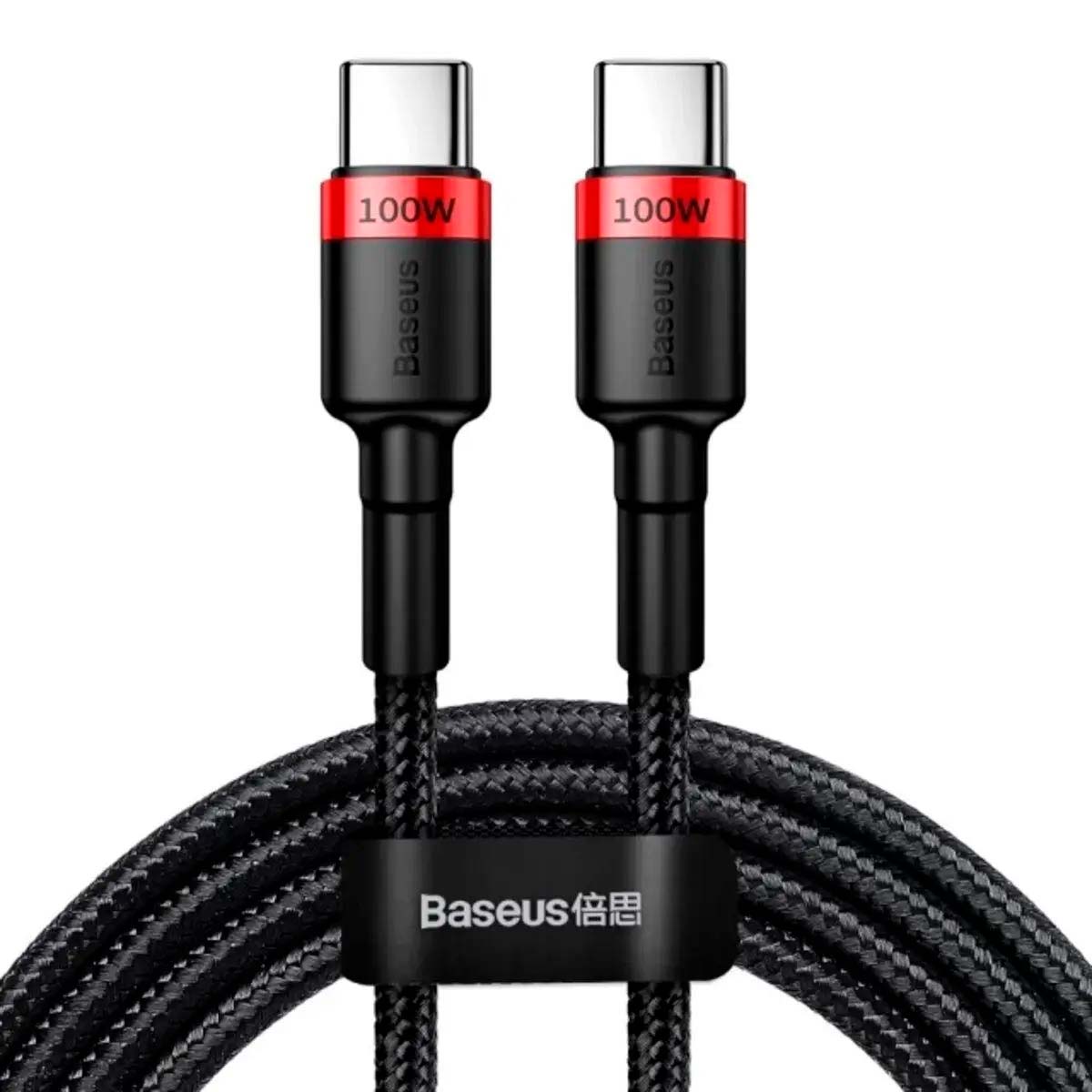 Кабель Baseus Cafule PD2.0 100W flash charging Type-C For Type-C cable (20V 5A) 2 метри