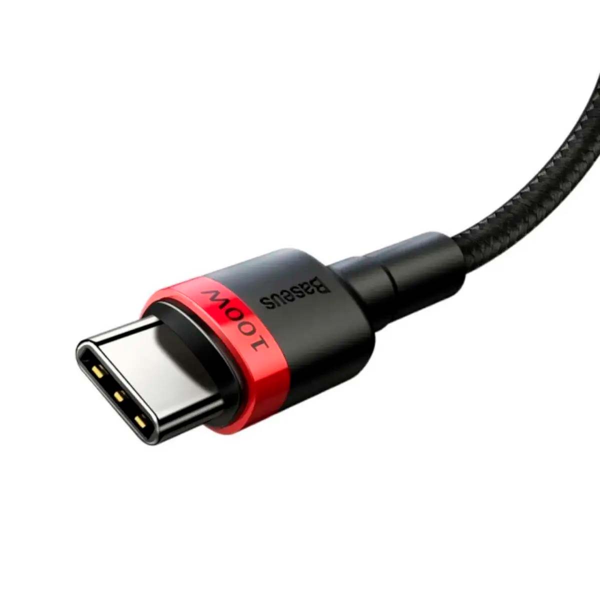 Кабель Baseus Cafule PD2.0 100W flash charging Type-C For Type-C cable (20V 5A) 2 метри
